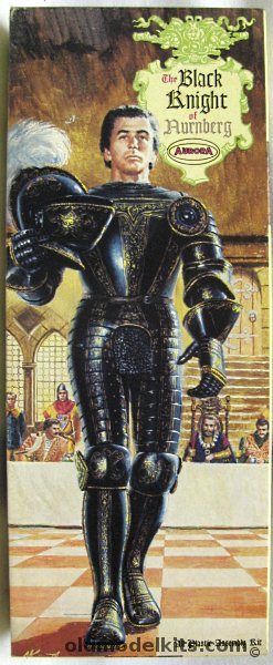 Aurora 1/8 The Black Knight of Nurnberg, 473-98 plastic model kit